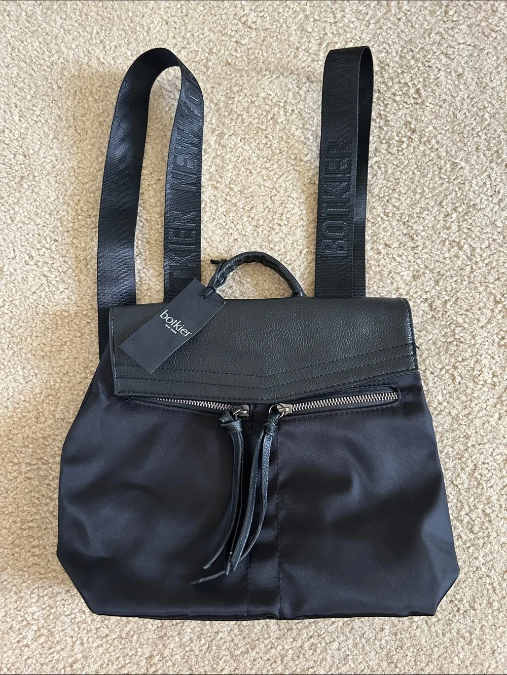 Bottkier NY Mini Black Backpack - NWT